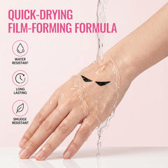 Nofitp left cat-eye stamp detail creating symmetrical wing shape with ease
