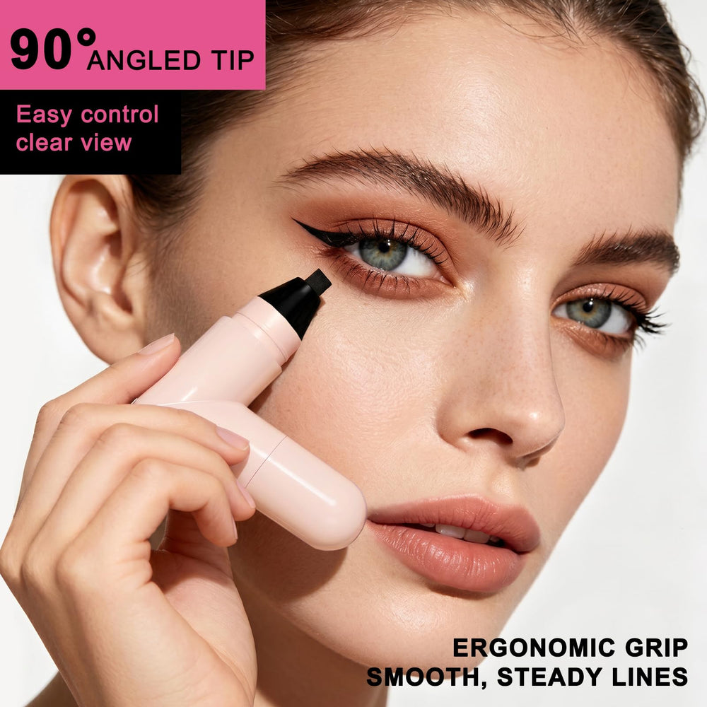 Nofitp angled liquid tip close-up for precise lash-line definition and control