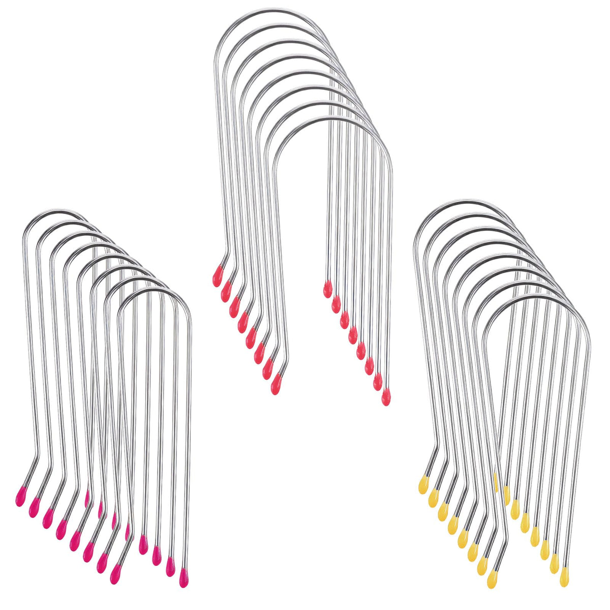 Nogeqi front view of 24-piece clip kit showing organized sizes and packaging benefit