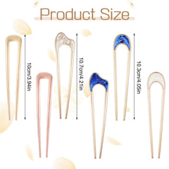 Nogeqi hand holding U pin to show size and easy handling benefit
