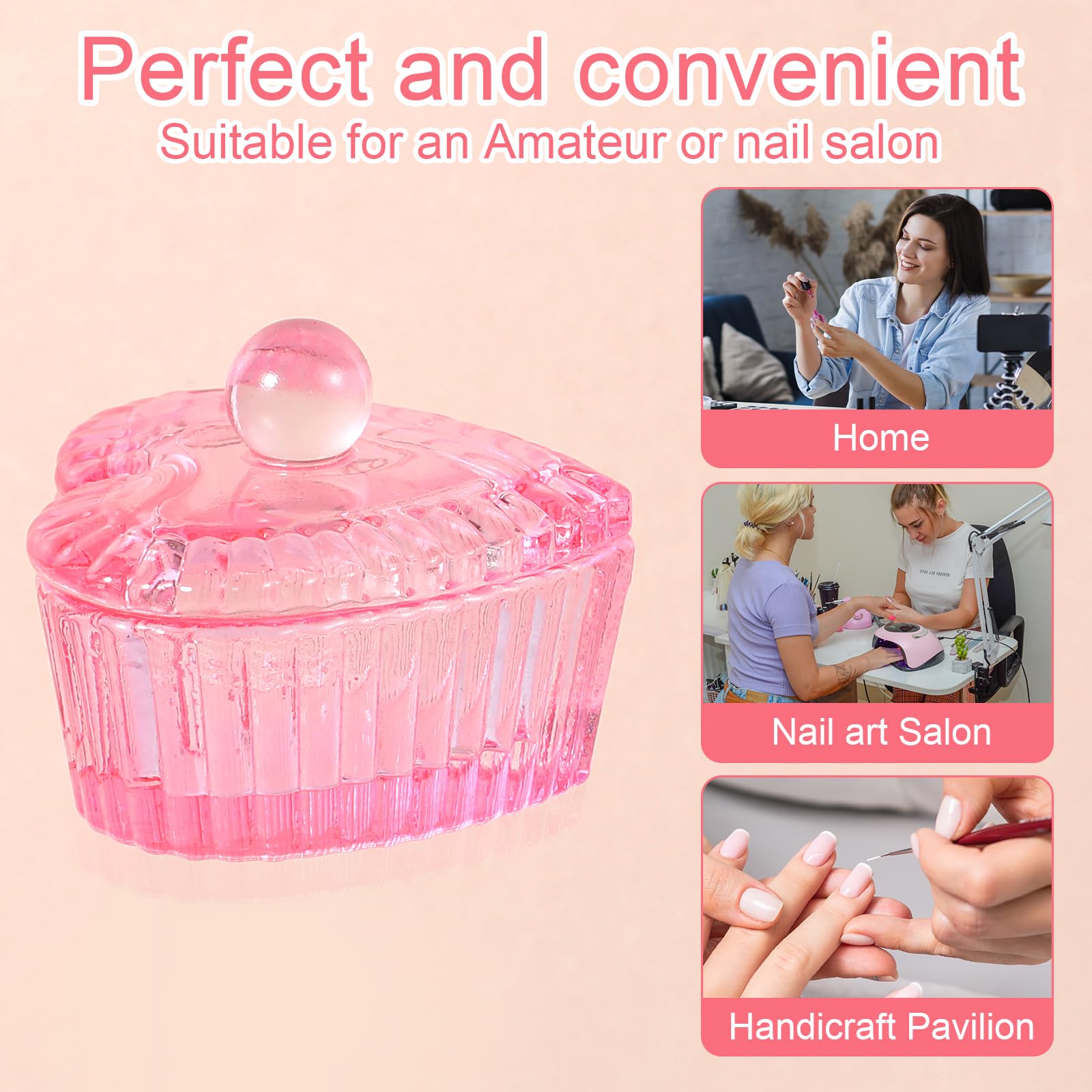 Nogeqi dish in use mixing monomer with nail brush for accurate application benefit