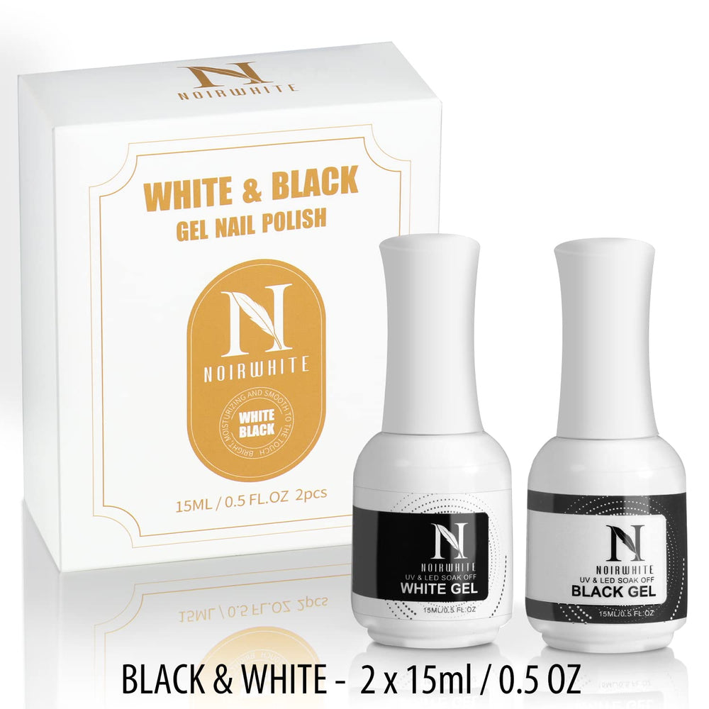 noirwhite two 15ml bottles side-by-side showing compact travel size