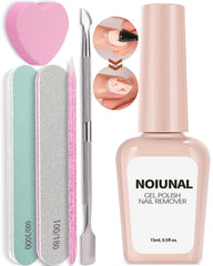 noiunal front packaging showing compact 15ML kit and quick removal benefit