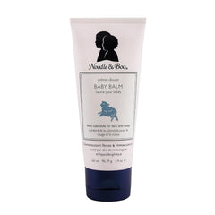 Noodle & Boo front packaging of baby balm showing label and size, conveys trusted gentle care