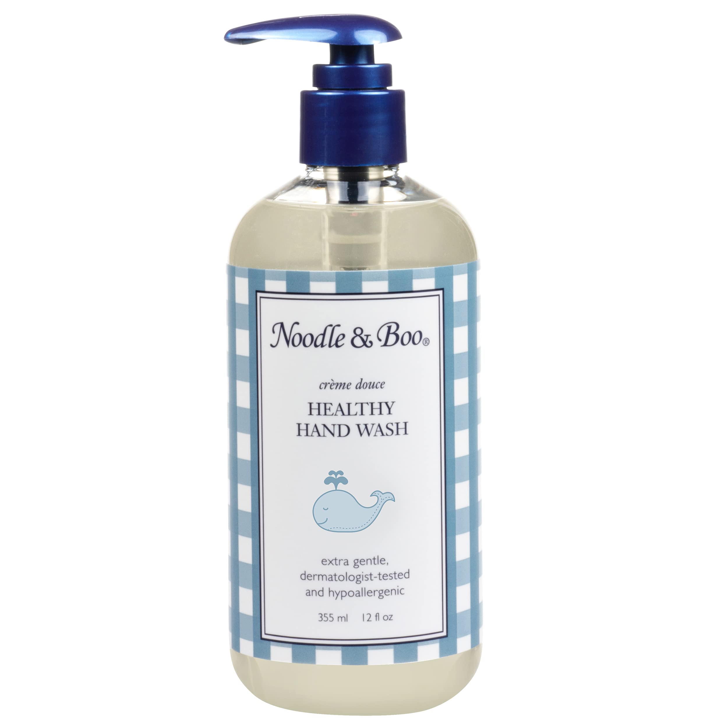 Noodle & Boo front bottle showing gentle soap-free formula benefit