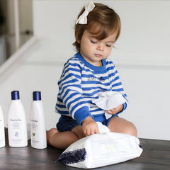 Noodle & Boo tub on nursery dresser indicating convenience and style