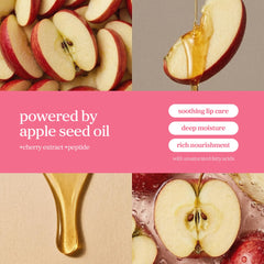 NOONI Applecherry oil texture on skin highlighting glossy hydration and non-sticky finish