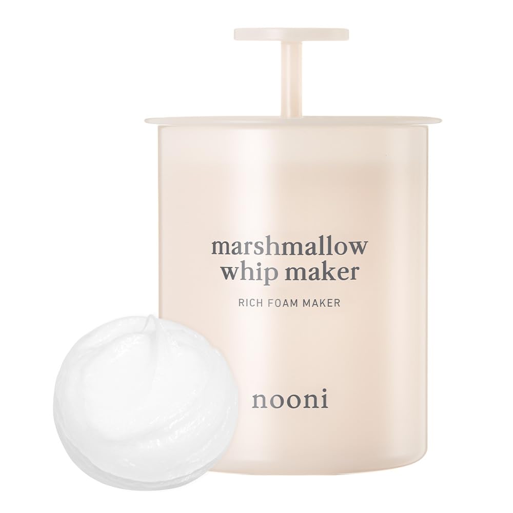 NOONI front view of marshmallow whip maker showing compact design and easy use