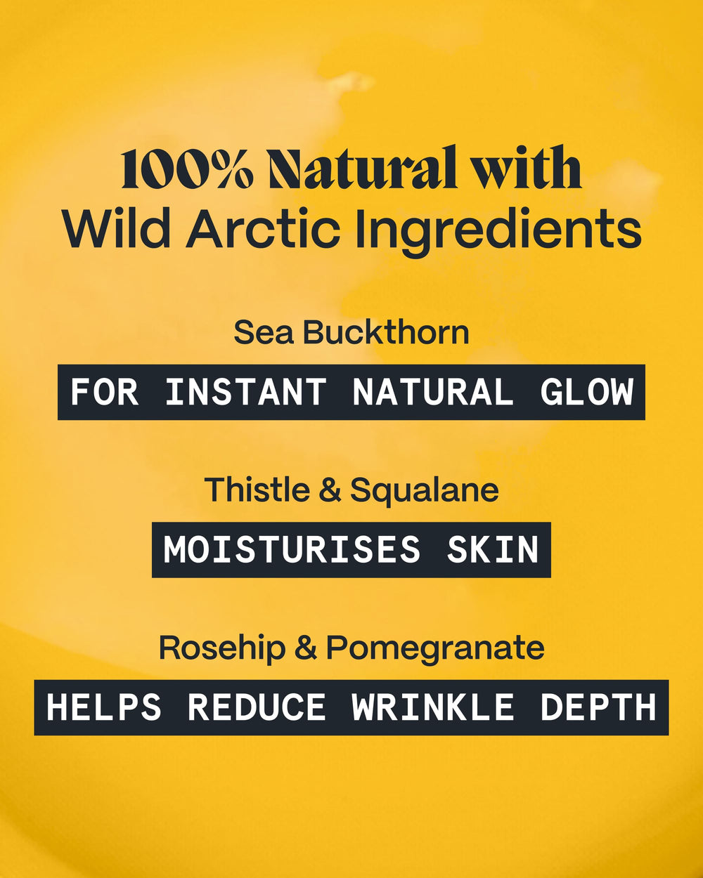 Norse Organics 1 oz jar in hand to show size and daily-use portability