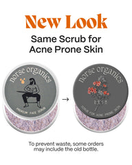 Norse Organics close-up of powder texture highlighting gentle exfoliation