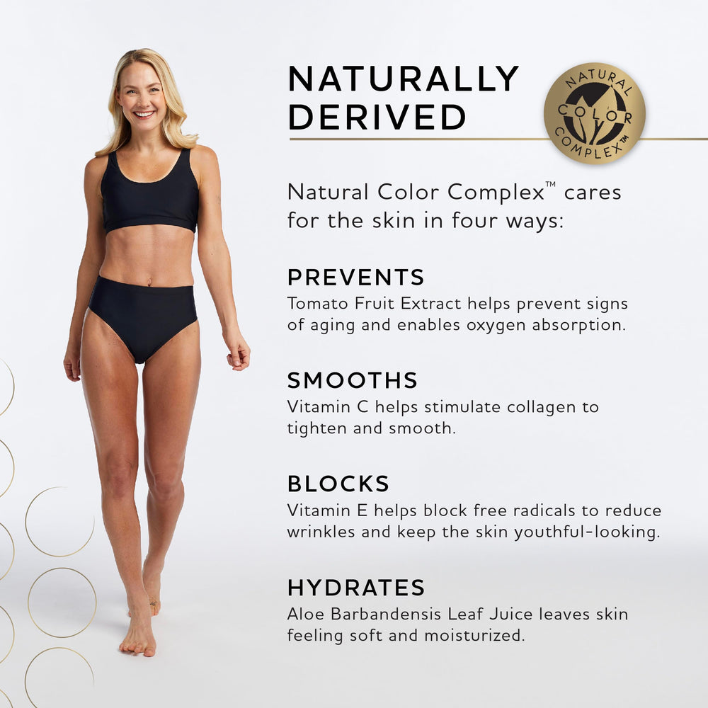 Norvell before and after split showcasing deeper natural bronze