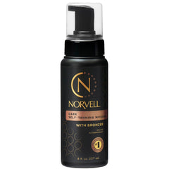 Norvell front packaging showing bottle and immediate visual bronzer benefit
