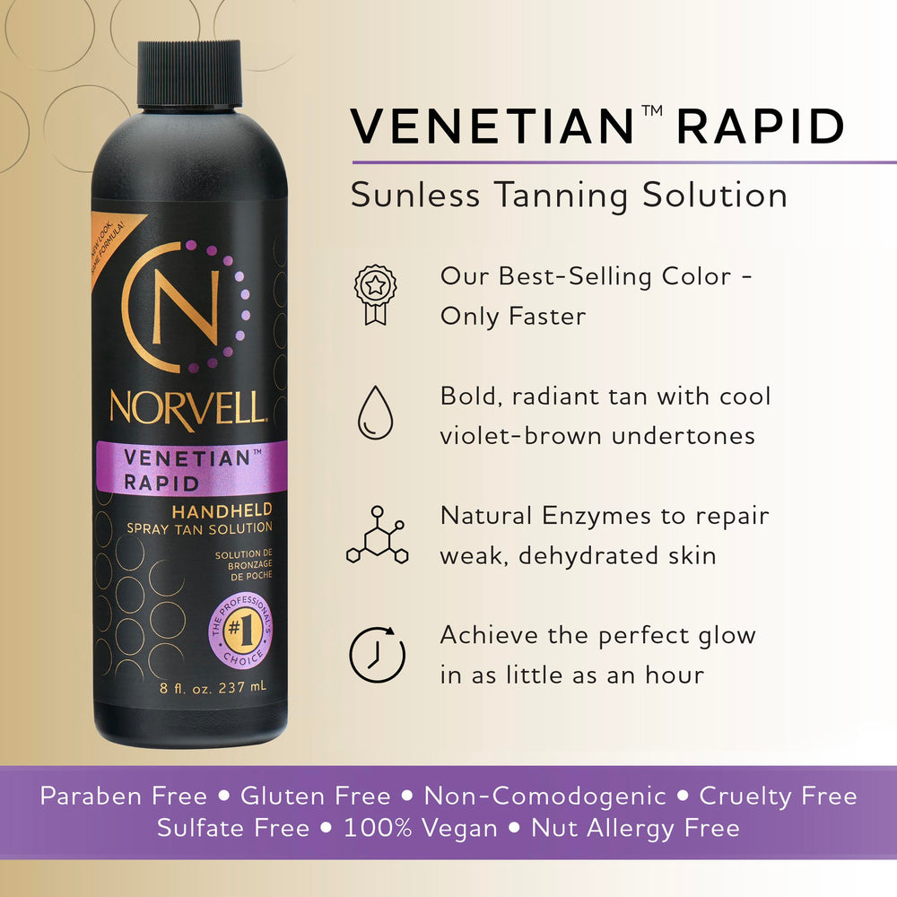 Norvell spray nozzle closeup highlighting smooth mist performance