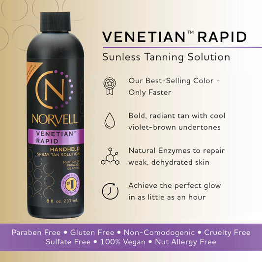 Norvell spray nozzle closeup highlighting smooth mist performance