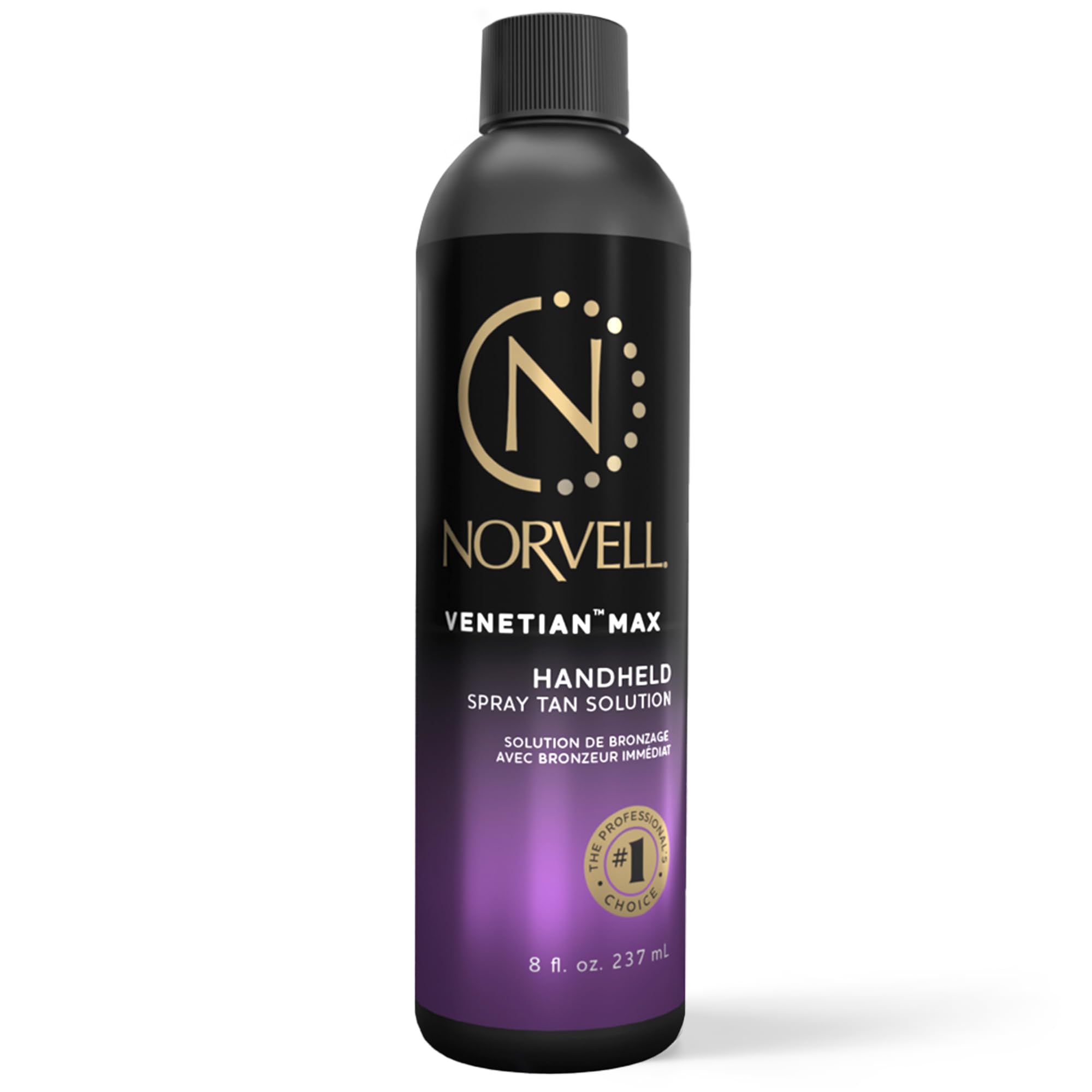 Norvell Venetian Max front bottle showing product and quick identification benefit