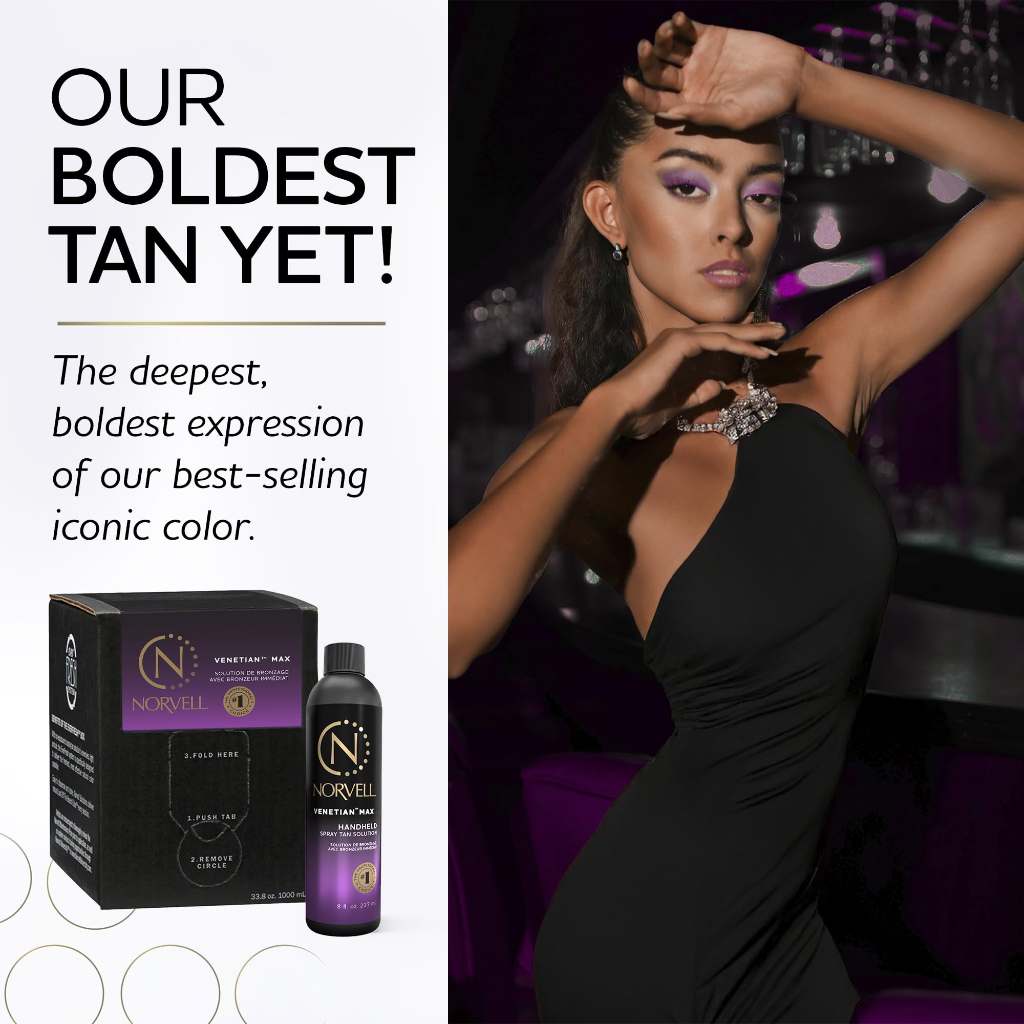 Norvell solution being poured to show texture and ease of mixing benefit