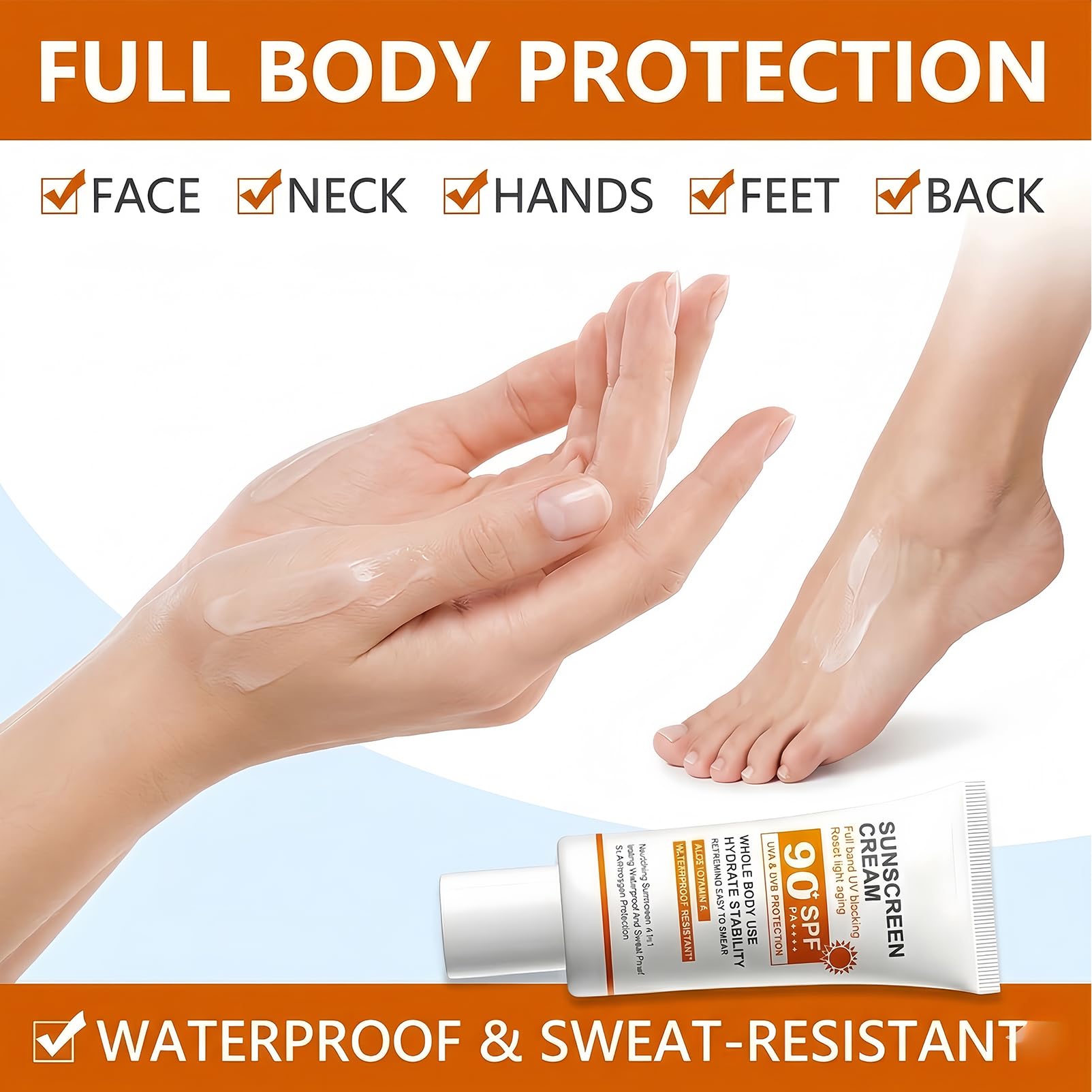 NovaCharm bottle in hand showing portable size and convenience