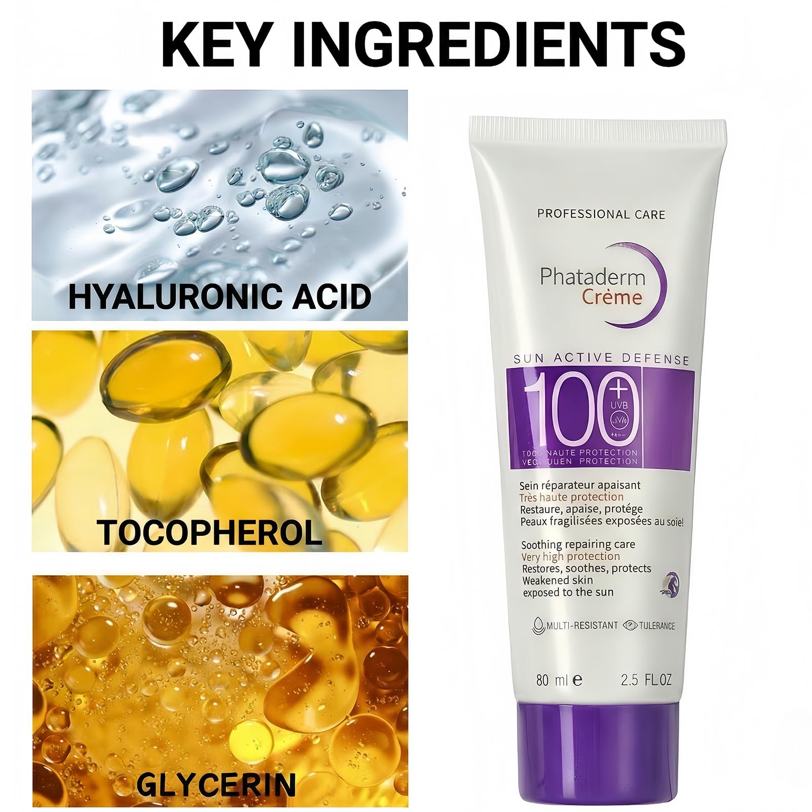 NovaCharm lotion texture close-up showing smooth spreadability and quick absorption
