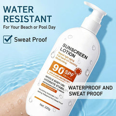 NovaCharm splash test image illustrating waterproof and sweat-resistant performance