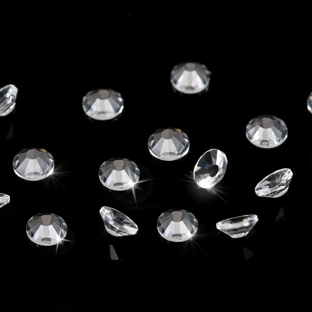 novani flatback underside showing smooth base for easy glue application