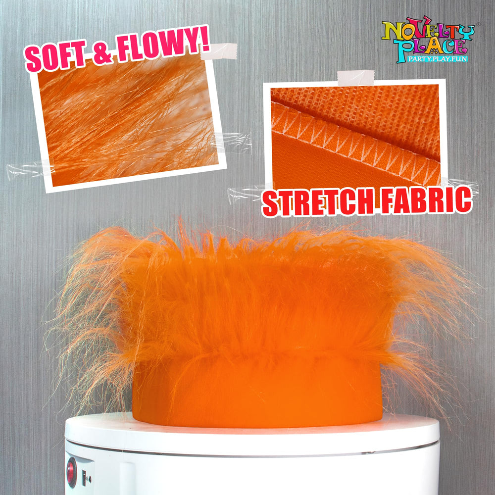 Novelty Place side profile worn demonstration showing comfortable fit
