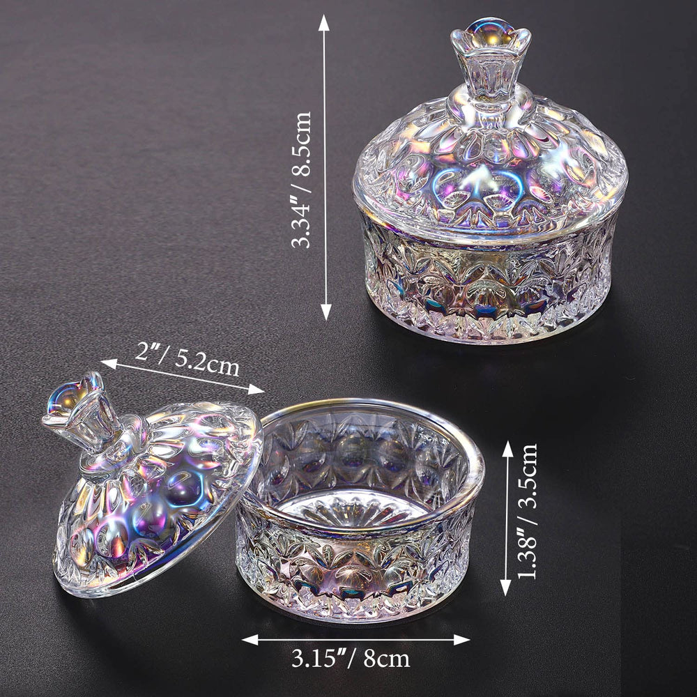 Noverlife bowl holding rhinestones and beads for organized nail decoration