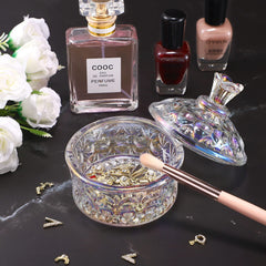 Noverlife dish next to ruler demonstrating 3.15 inch diameter for brush access
