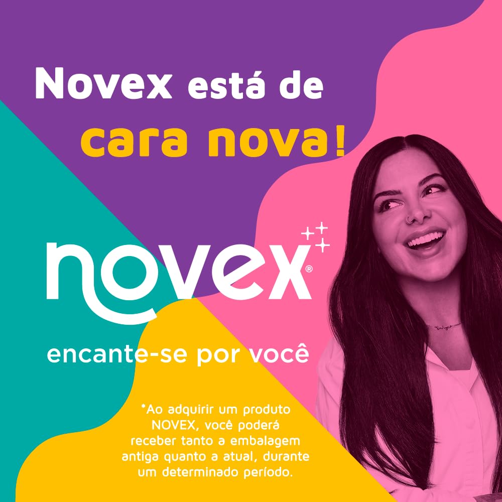 NOVEX pump dispensing keratin leave-in for controlled, no-waste application benefit