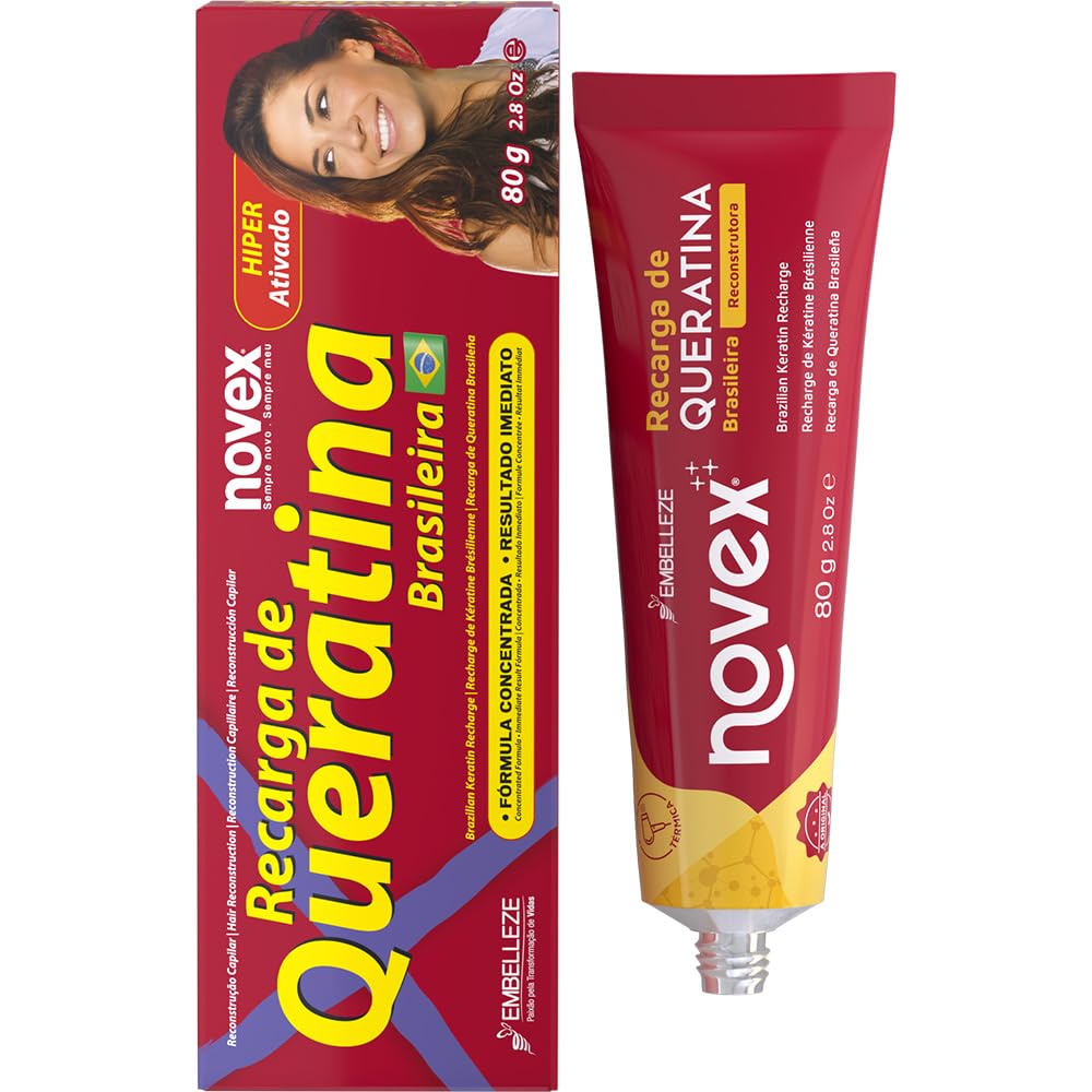 NOVEX front label showing product name and benefits for easy identification