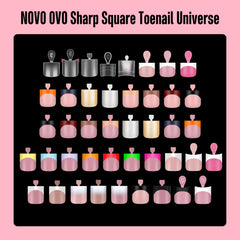 NOVO OVO application steps with glue demonstrating quick easy adhesion