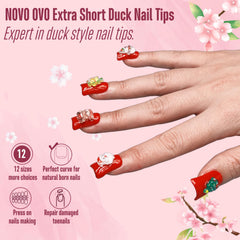NOVO OVO close-up of duck feet flare shape highlighting trendy curve
