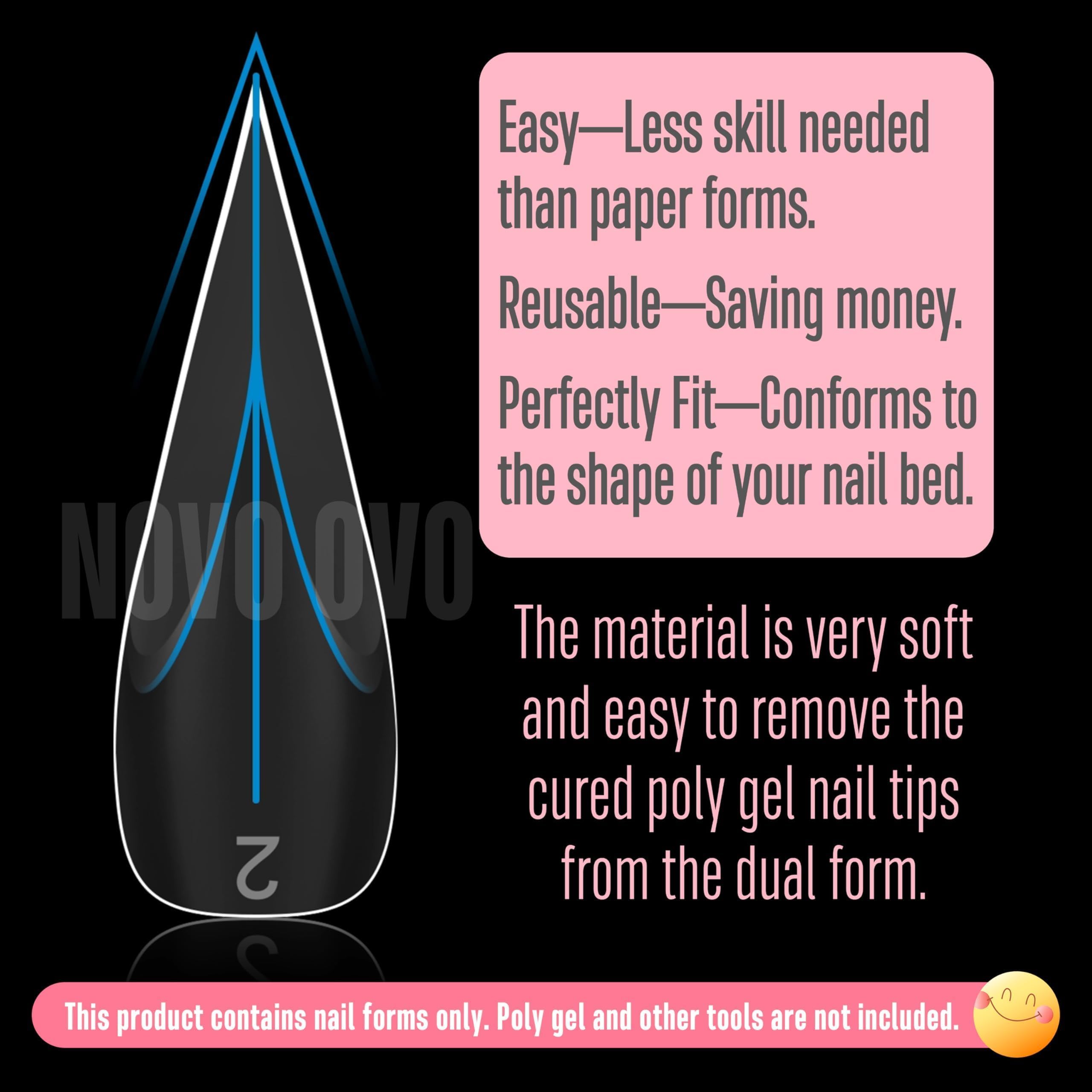NOVO OVO close-up of raptor talon curve highlighting sculptural stiletto benefit