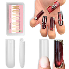 NOVO OVO front packaging showing 180-piece kit and double-matte finish benefit
