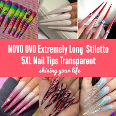 NOVO OVO nails used in Halloween cosplay setting delivering bold visual impact