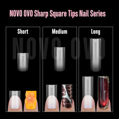 NOVO OVO hands wearing double-matte finish highlighting natural look and professional style