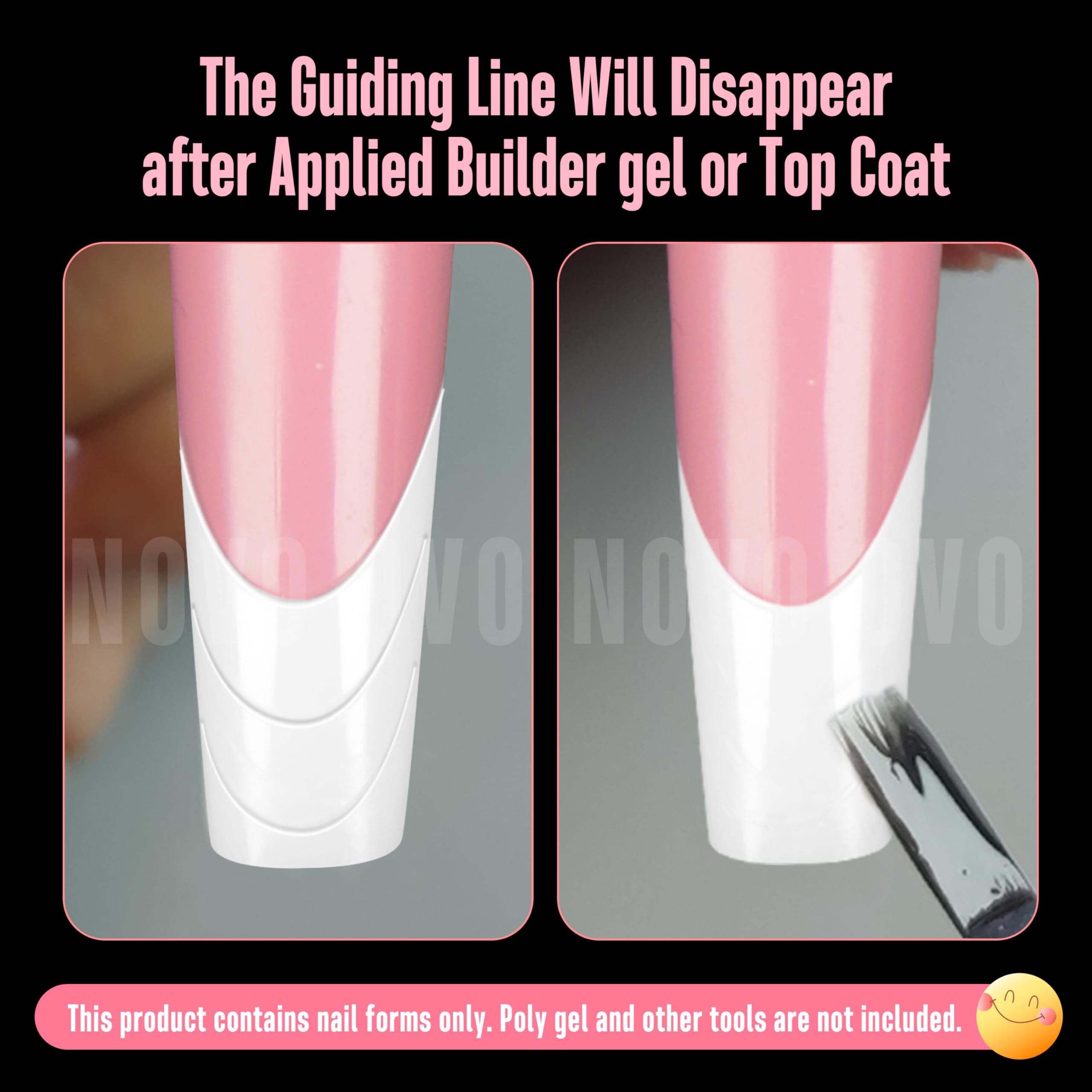 NOVO OVO lifestyle shot of finished nails, demonstrates professional-ready polish
