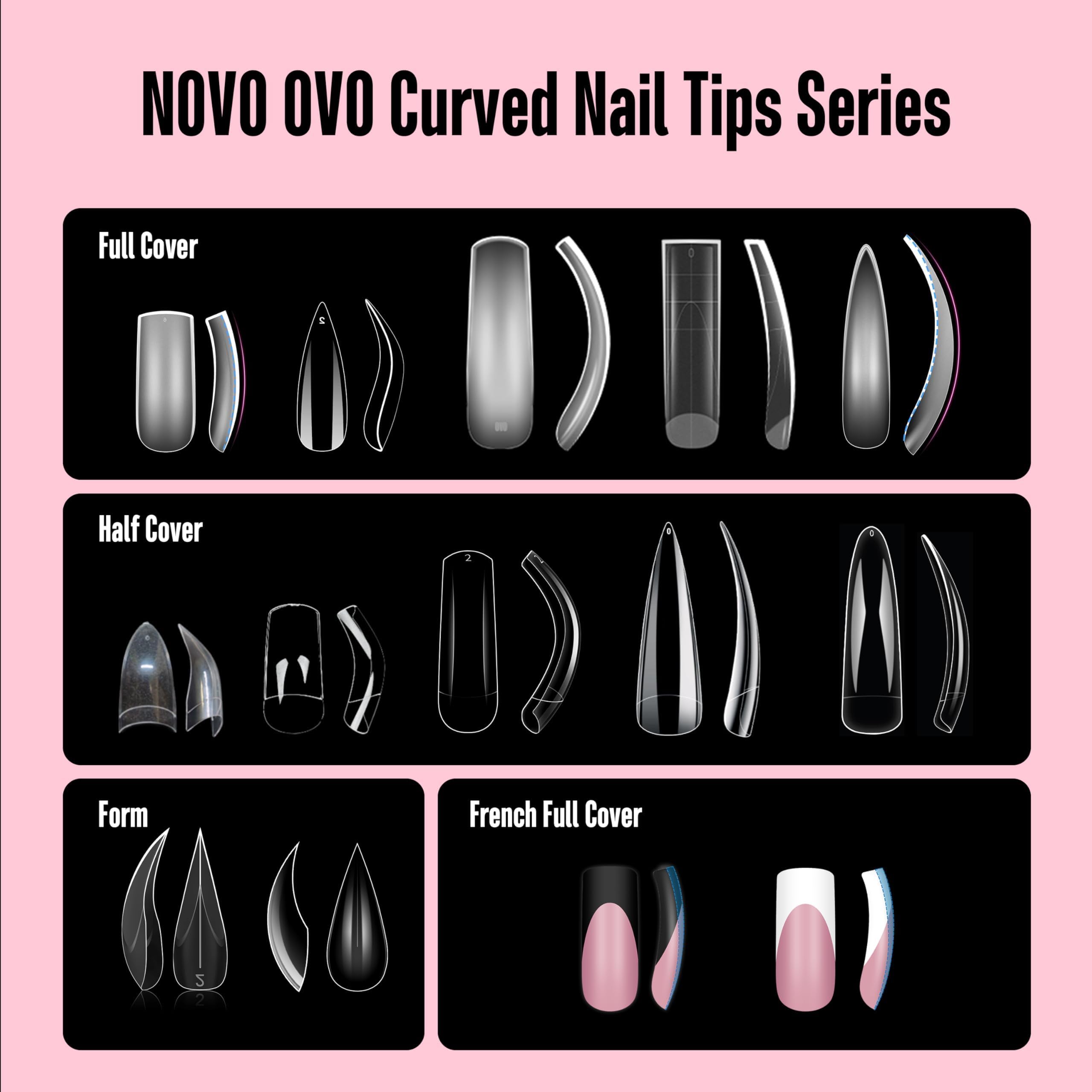 NOVO OVO flexible PMMA form bent to show durability and reusable benefit