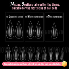 NOVO OVO size comparison on hand illustrating scale and accurate fit benefit