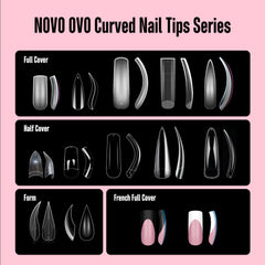 NOVO OVO profile view of the slight eagle-claw curve highlighting dramatic shape