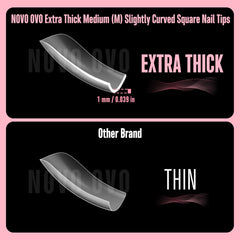 NOVO OVO close detail of thick free edge showing doubled durability benefit