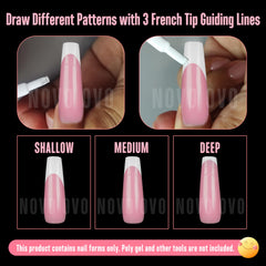 NOVO OVO highlighted thumb sizes, ensures secure thumb fit and symmetry