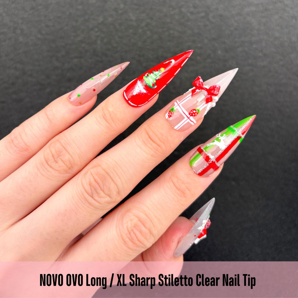 NOVO OVO thumb stiletto and rounded finger cuticle for faster fit