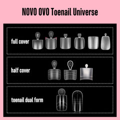 NOVO OVO thin rounded cuticle edge close-up, seamless finish benefit