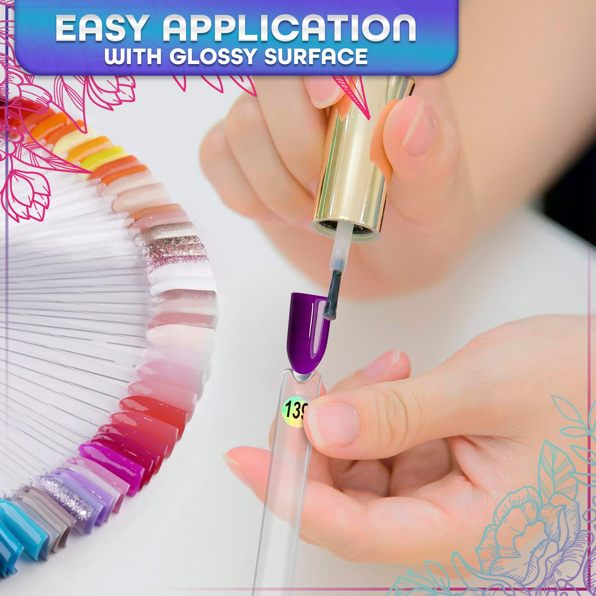 Novsix hand holding ring to show scale and easy portable organization