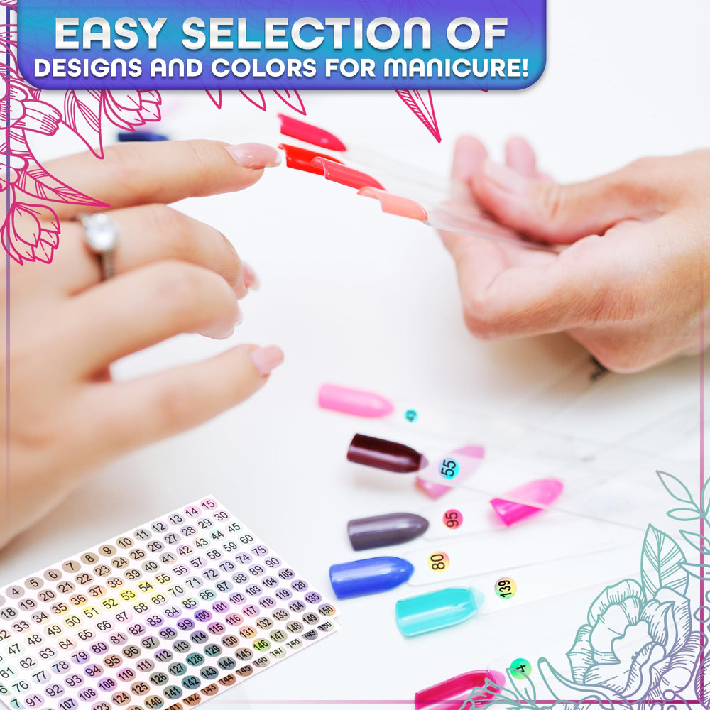 Novsix silk nail wrap applied on swatch for realistic product demonstration
