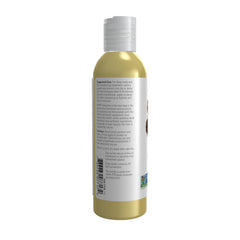 NOW Foods jojoba oil texture close-up showing lightweight non-greasy benefit