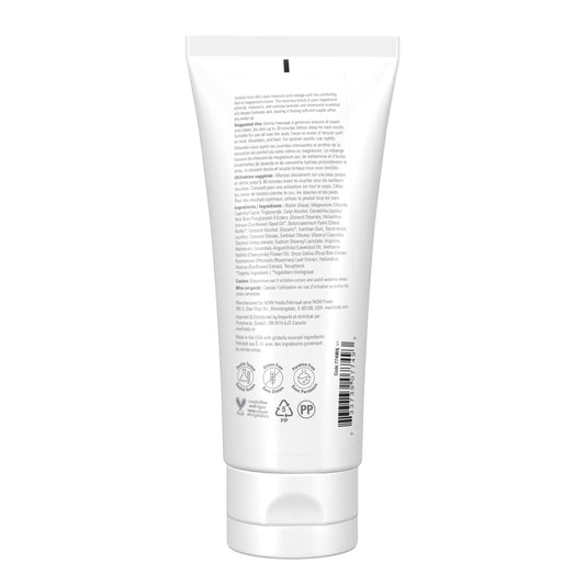 NOW Solutions niteZen creamy texture close-up highlighting smooth absorption and skin hydration benefit