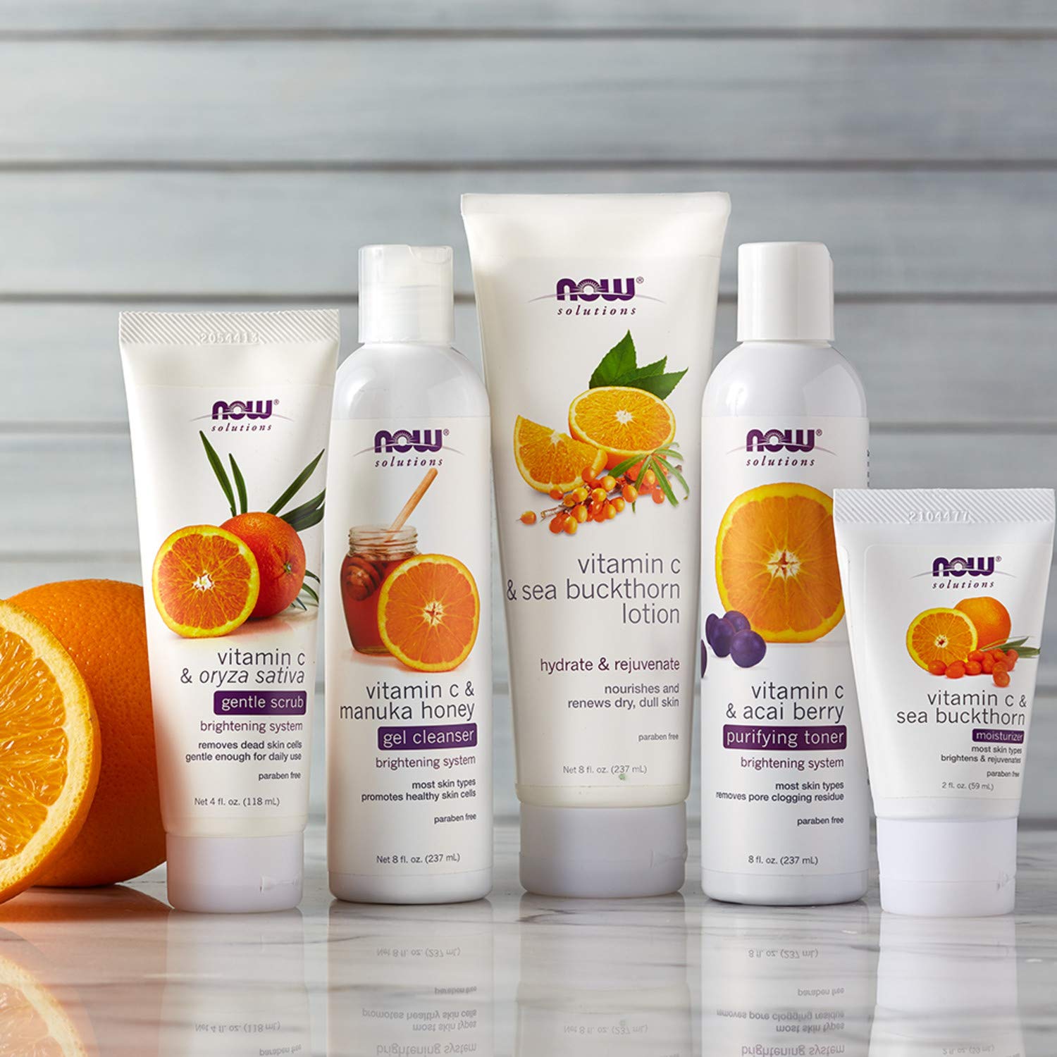 NOW Foods bottle size shown in hand to display 8-ounce scale