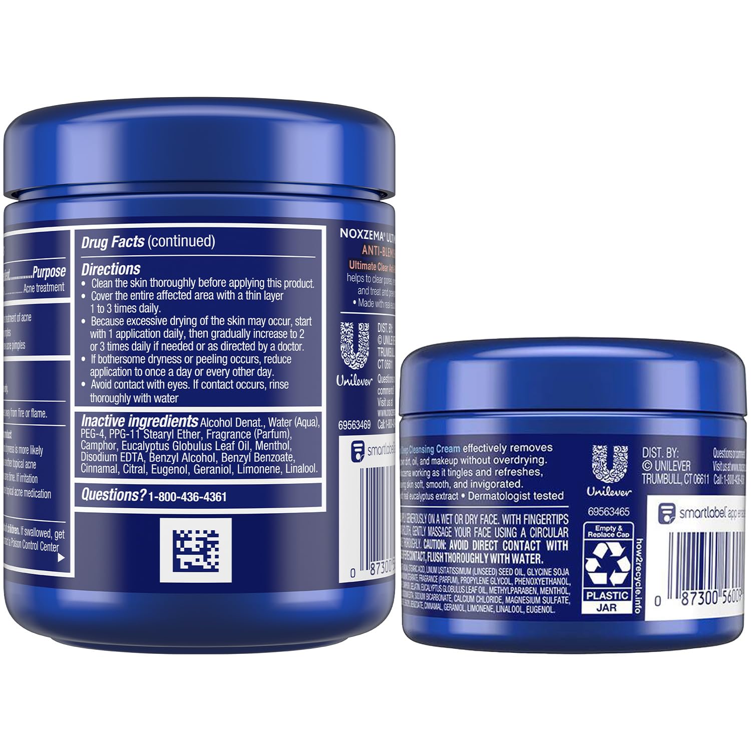 Noxzema cream texture closeup demonstrating rich lather and deep clean
