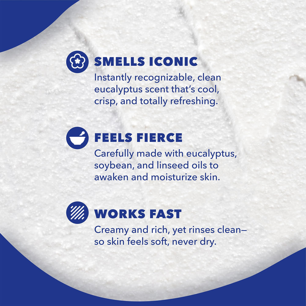 Close-up of Noxzema ingredients label for clear ingredient transparency